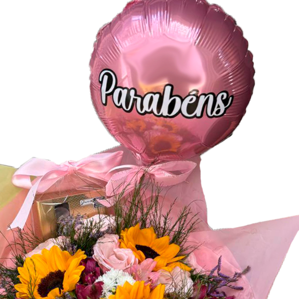 Buqu� Girassol Comemora��o especial